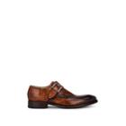 Harris Men's Burnished Leather Monk-strap Shoes - Brown