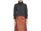 Prada Women's Belted-cuff Wool-cashmere Turtleneck Sweater