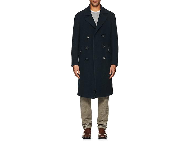 Massimo Alba Men's Wool Double-breasted Topcoat