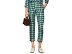 Barneys New York Women's Geometric Silk Pajama Trousers