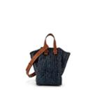 Loewe Women's Hammock Medium Leather Bag - Navy Blue
