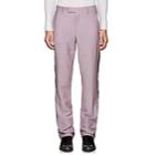 Calvin Klein 205w39nyc Men's Striped Mohair-wool Flat-front Trousers-mauve