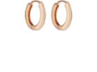Eva Fehren Women's Rose Gold Huggie Hoop Earrings