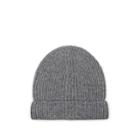 Barneys New York Men's Rib-knit Cashmere Hat - Gray
