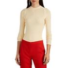 Narciso Rodriguez Women's Compact-knit Sweater - Cream