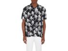 Double Rainbouu Men's Palm-tree-print Hawaiian Shirt
