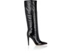 Gianvito Rossi Women's Glossed Leather Knee Boots