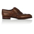 Carmina Shoemaker Men's Leather Wingtip Balmorals-med. Brown
