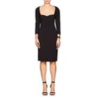 Narciso Rodriguez Women's Scuba Stretch-crepe Fitted Dress-dk. Brown