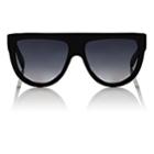 Cline Women's Aviator Sunglasses-black