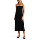 The Row Women's Paola Stretch Wool-blend Strapless Column Dress - Black