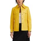 Maison Margiela Women's Bonded Leather Shirt Jacket - Yellow