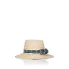 Yosuzi Women's Straw Hat-white