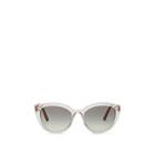 Prada Women's Rounded Cat-eye Sunglasses - Pink Brown
