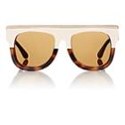 Dax Gabler Women's No02 Sunglasses-ivoryhavana-metallic