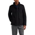 Herno Men's Down-quilted Field Jacket - Black