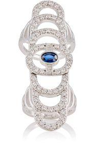Deborah Pagani Women's Full Finger Ring-colorless