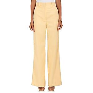 Boon The Shop Women's Wool Wide-leg Pants-light Yellow