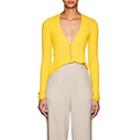 Altuzarra Women's Piazza Wool-cashmere Cardigan - Yellow
