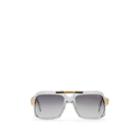 Cazal Men's Square Aviator Sunglasses - Light Gray