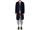 Thom Browne Men's Double-faced Melton Wool Coat
