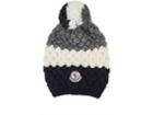 Moncler Men's Striped Chunky-knit Wool-blend Hat