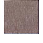 Simonnot Godard Men's Contrast-edge Cotton-linen Pocket Square - Brown