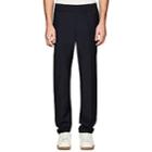 Acne Studios Men's Ryder Wool-mohair Relaxed Trousers-navy