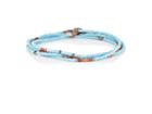M. Cohen Men's Wrap Bracelet & Beaded Necklace