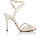 Gucci Women's Draconia Patent Leather Sandals - White