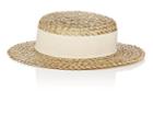 Eugenia Kim Women's Brigitte Straw Boater Hat