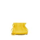 Mansur Gavriel Women's Protea Mini Leather Drawstring Shoulder Bag - Yellow