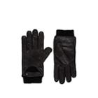 Christophe Fenwick Men's Le Mans Cashmere-lined Leather Driving Gloves - Black
