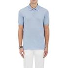 Fioroni Men's Sea Island Cotton-cashmere Polo Shirt-lt. Blue