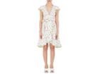 Marc Jacobs Women's Flower-embroidered Cotton Belted Dress