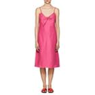 Simon Miller Women's Oriska Silk-linen Dress-pink