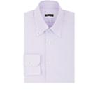 Sartorio Men's Cotton End-on-end Dress Shirt-purple
