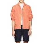 Saturdays Nyc Men's Canty Linen-blend Boxy Shirt-orange
