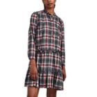 Nsf Women's Maria Plaid Cotton Flannel Dress