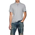 James Perse Men's Cotton Twill Polo Shirt - Gray