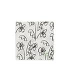 Paul Smith Men's Floral Cotton Pocket Square - White