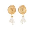 Brinker & Eliza Women's Golden Ticket Earrings - Gold