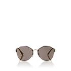 Prada Women's Geometric Sunglasses-gold