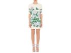 Dolce & Gabbana Women's Hydrangea-print Crepe Shift Dress