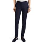 The Row Women's Franklin Worsted Wool Super-slim Trousers - Navy