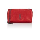 Saint Laurent Women's Jamie Medium Leather Chain Bag - Red