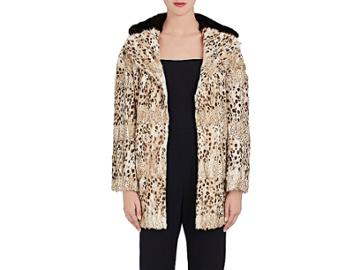 Valentino Women's Cheetah-print Fur Jacket