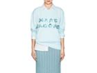 Marc Jacobs Women's Embellished Logo Cotton Sweatshirt