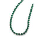 Stephanie Windsor Antiques Women's Round Crystal Rivire Necklace - Green