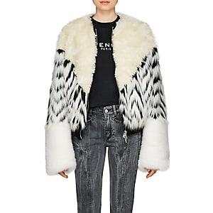 Givenchy Women's Faux-fur Jacket-white